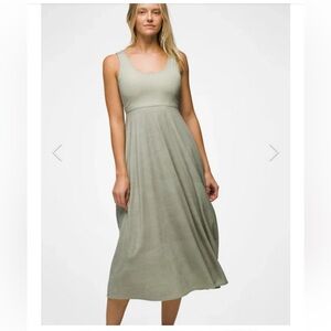 prAna Latta Beach Dress in Juniper EUC M